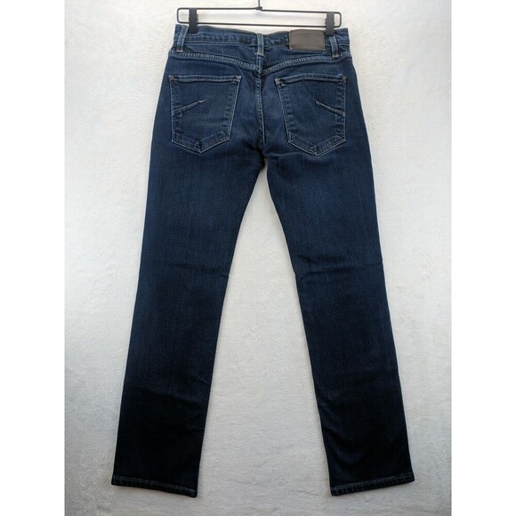 Dry Aged & Cured James Jeans Dark Wash TRAVIS THE STRAIGHT Button Fly Made in US - Picture 8 of 14